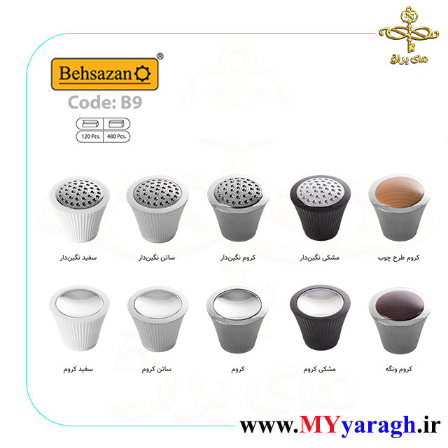 دستگیره تک پیچ B9 شرکت بهسازان BEHSAZAN