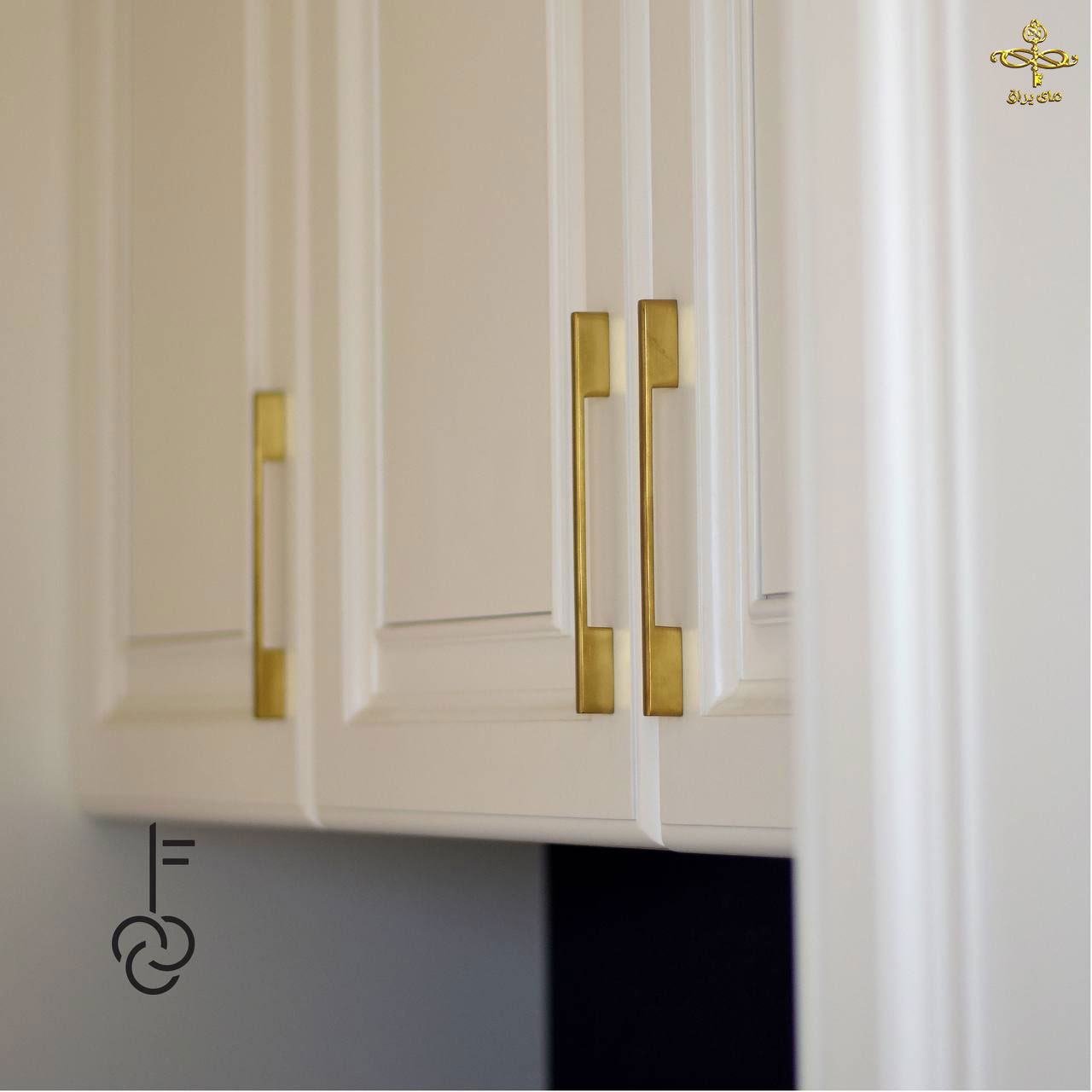 دستگیره کابینت C32 شرکت برنزاستیل Bronzesteel