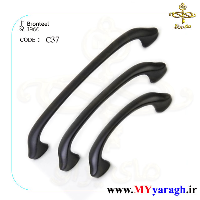 دستگیره کابینت C37 برنز استیل BRONZESTEEL
