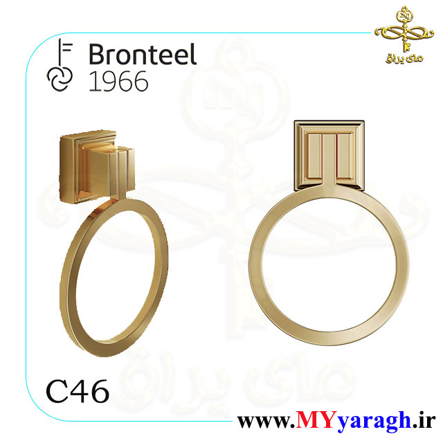 دستگیره کشو C46 شرکت برنز استیل BRONTEEL